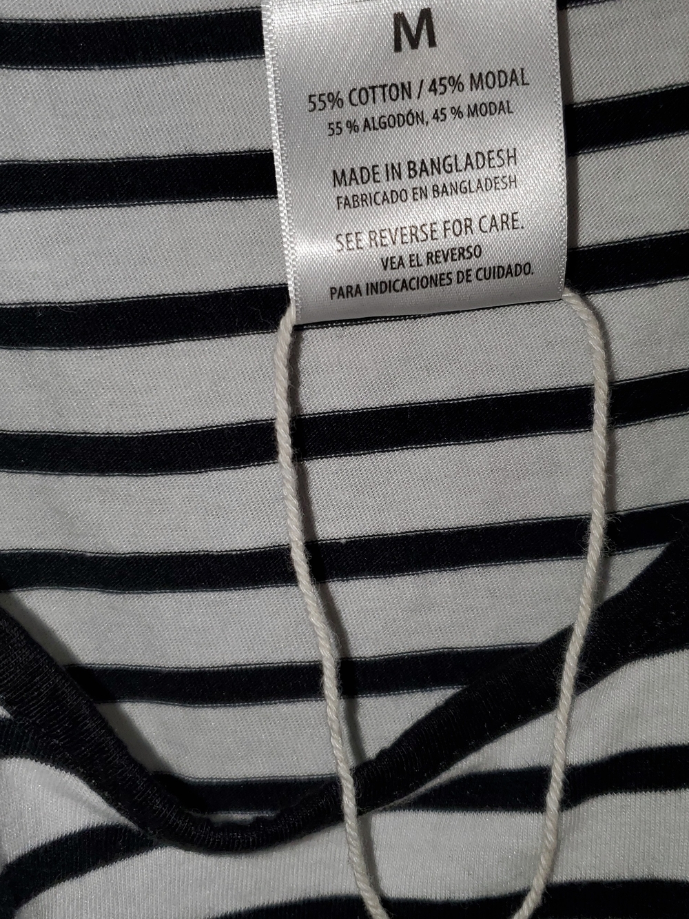 Serra Black and White Striped Women’s Dress